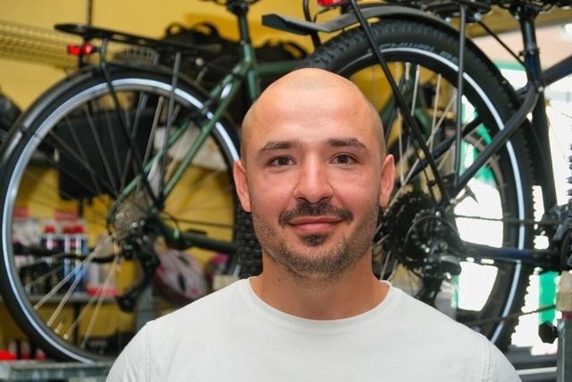 Islam Rashiti macht aus dem Veloshop in Weil am Rhein den Biketime-Laden