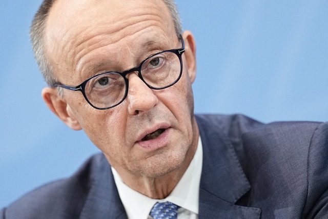 Kanzler Merz hat einen Brief an die EU-Kommissionspr&auml;sidentin geschrieben.  | Foto: Michael Kappeler/dpa