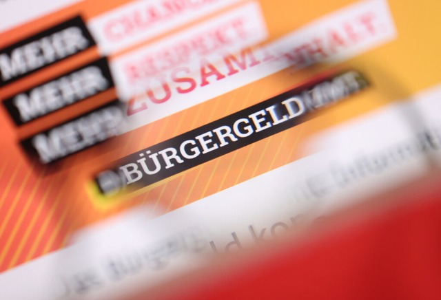 Die Gruppe der Brgergeld-Beziehenden ist in Freiburg zuletzt gesunken.  | Foto: Karl-Josef Hildenbrand (dpa)