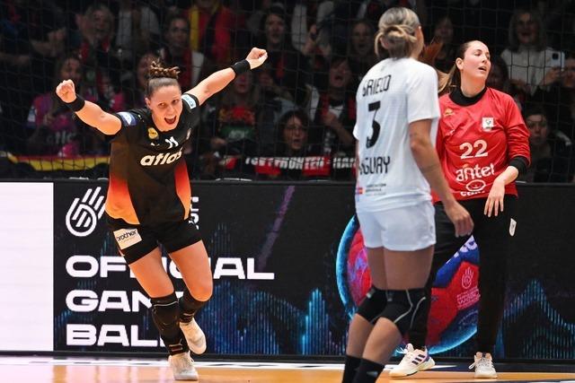 Zweiter WM-Sieg: Handball-Frauen vorzeitig in der Hauptrunde