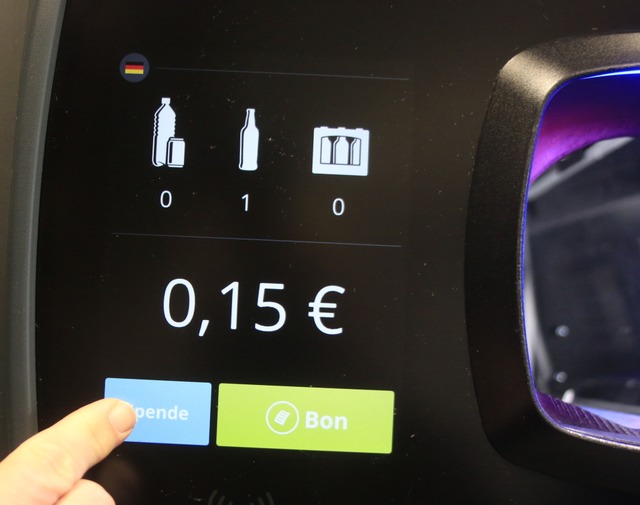 So funktioniert es: Einfach auf &#8222;Spende&#8220; drcken.  | Foto: Heidi Fssel 