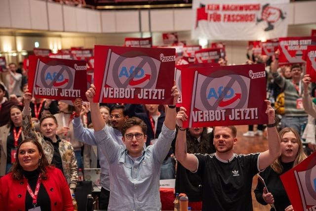Jusos protestieren gegen Grndung von AfD-Jugendverband