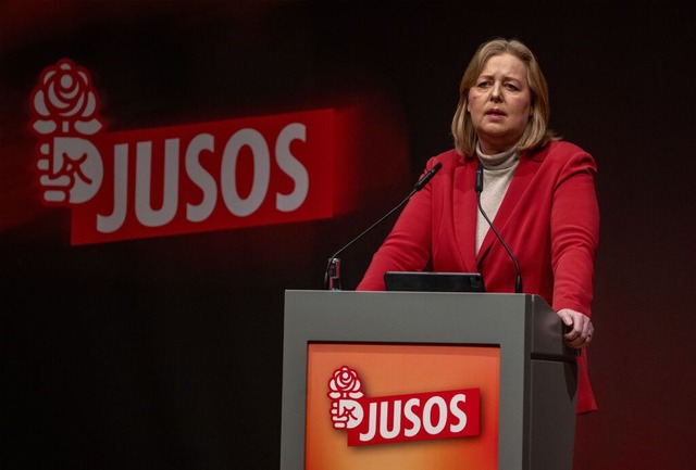 SPD-Parteichefin Brbel Bas  | Foto: Harald Tittel (dpa)