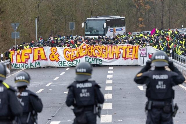 Bilanz nach Protesten gegen AfD-Jugendorganisation in Gießen