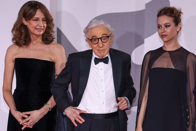 Woody Allen - hier mit Valerie Lemerci...Franz&ouml;sisch gedreht. (Archivbild)  | Foto: Vianney Le Caer/Invision/AP/dpa