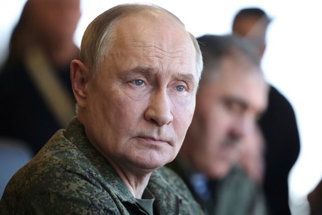 Russland will mehrere Gebiete der Ukra...tt des Landes verhindern. (Archivbild)  | Foto: Valeriy Sharifulin/Pool Sputnik Kremlin/AP/dpa