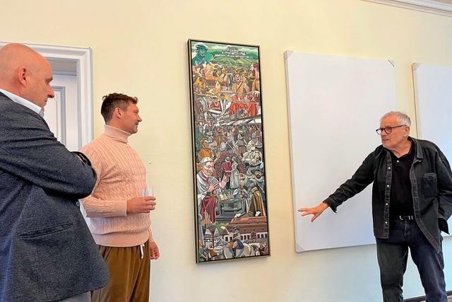 Die Brger erobern kunstvoll den Brgersaal in Emmendingen