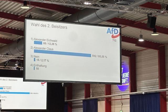 Fragezeichen nach skurriler Rede bei AfD-Jugendkongress