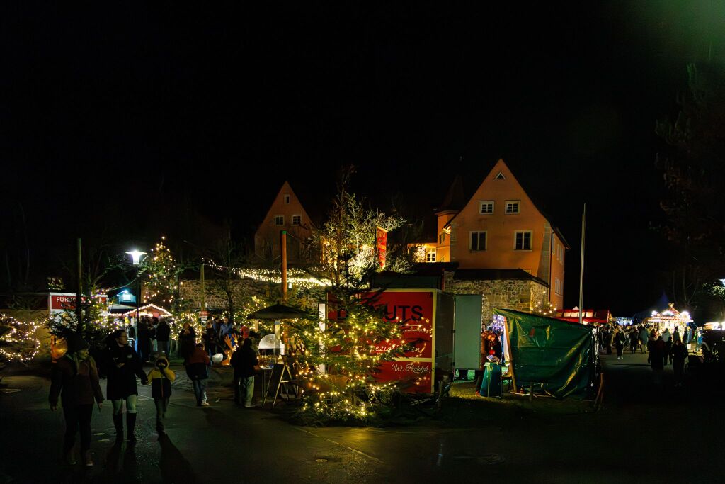 Mrchenhaft zaubervolle Stimmung herrschte beim Weihnachtsmarkt in Kirchzarten.