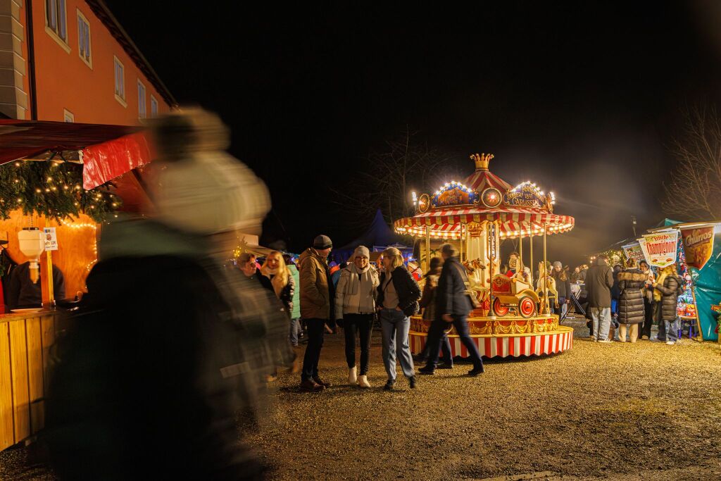 Mrchenhaft zaubervolle Stimmung herrschte beim Weihnachtsmarkt in Kirchzarten.