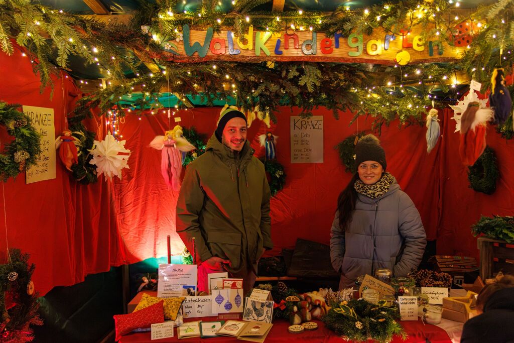 Mrchenhaft zaubervolle Stimmung herrschte beim Weihnachtsmarkt in Kirchzarten.