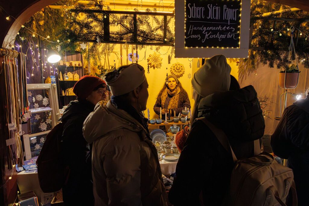 Mrchenhaft zaubervolle Stimmung herrschte beim Weihnachtsmarkt in Kirchzarten.