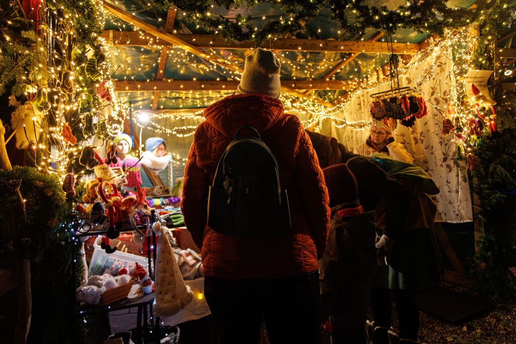 Mrchenhaft zaubervolle Stimmung herrschte beim Weihnachtsmarkt in Kirchzarten.