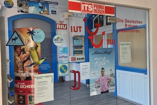 Nach 38 Jahren schliet das Reisebro Wernet im Elzacher Bahnhofsgebude