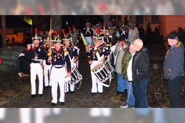 Die Historische Brgerwehr Waldkirch begeht ihr Jubilum – ganz ohne Salutschsse
