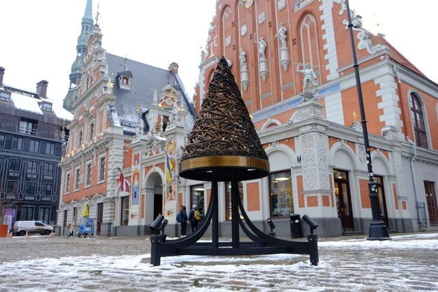 Warum Esten und Letten ber den Weihnachtsbaum streiten