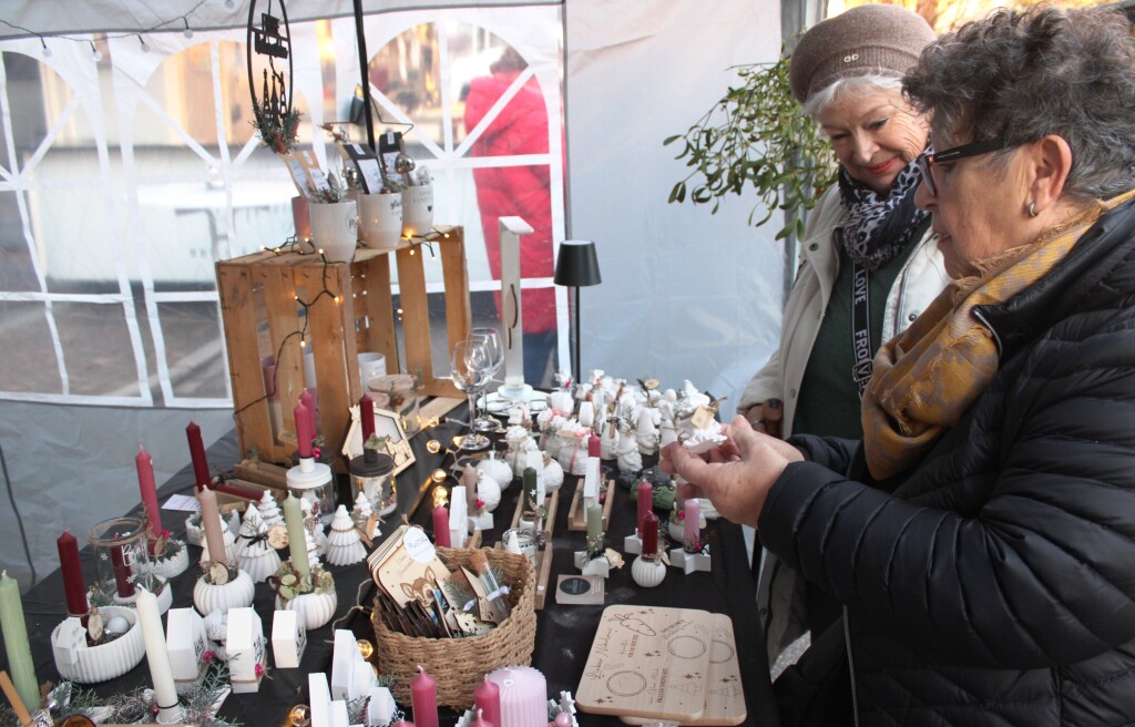Adventliche Stimmung herrschte auf den Weihnachtsmrkten.