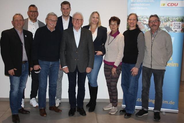 Die CDU Ringsheim hat gewhlt und bilanziert