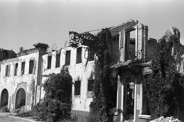 Wie Gerald Schwab die Zerstrung Breisachs nach dem Zweiten Weltkrieg dokumentierte