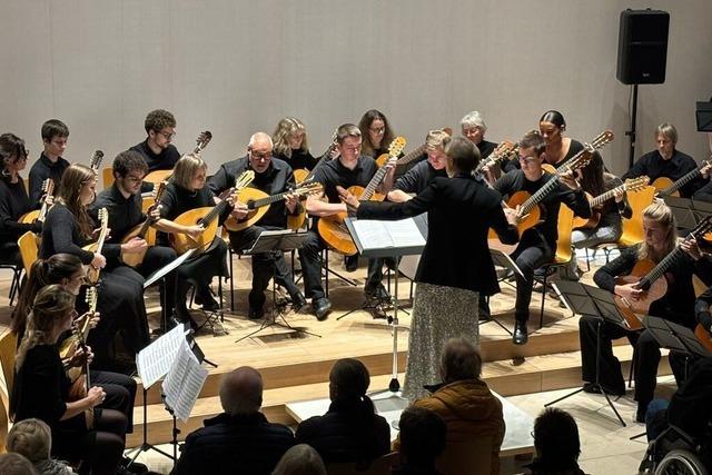 Jahreskonzert des Mandolinenvereins Kollnau-Gutach: Ein Lichtblick in der grauen Jahreszeit