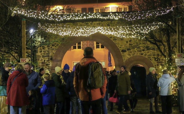 Die Talvogtei besticht durch ihr Ambiente.  | Foto: Hubert Gemmert
