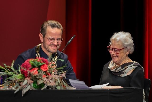 Ehrenbrgerwrde fr die einst nach Gurs deportierte Offenburgerin Eva Mendelsson