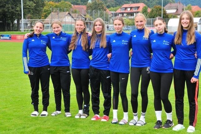 Saisonwettkmpfe der Leichtathleten auf hohem Niveau abgeschlossen