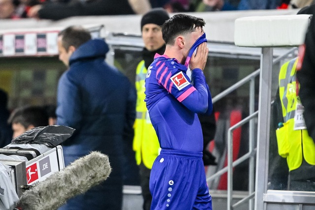 Sah nach nicht einmal einer halben Stunde die Rote Karte: Paul Nebel  | Foto: Harry Langer/dpa