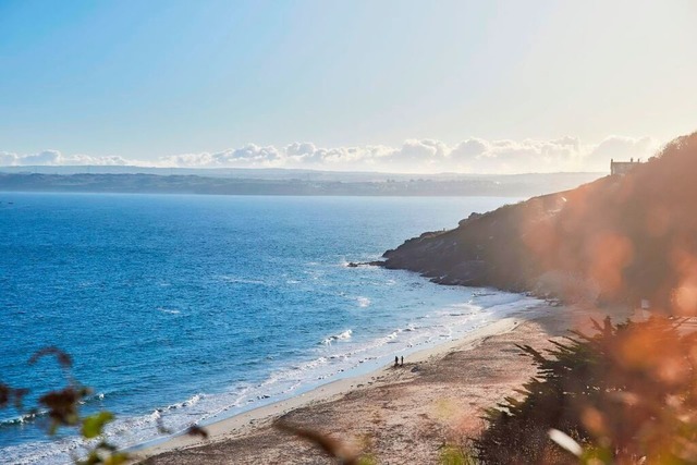 Farbenfrohe Knstlerkolonie an der Kste Cornwalls: Blick auf St. Ives  | Foto: VisitBritain