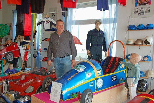 Einern der 111 empfohlenen Orte ist da...nnte Seifenkisten-Museum in Buggingen.  | Foto: Elisabeth Leisinger