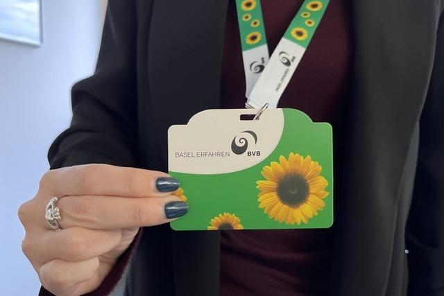 Basler Verkehrsbetriebe fhren Sonnenblumen-Symbol fr unsichtbare Behinderungen ein