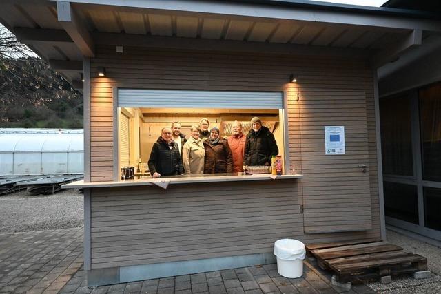 Die neue Bewirtungshtte fr alle Glottertler Vereine ist erffnet