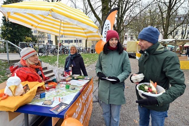 Unterwegs mit Kreditwerbern fr das neue Freiburger Quartier Kleineschholz
