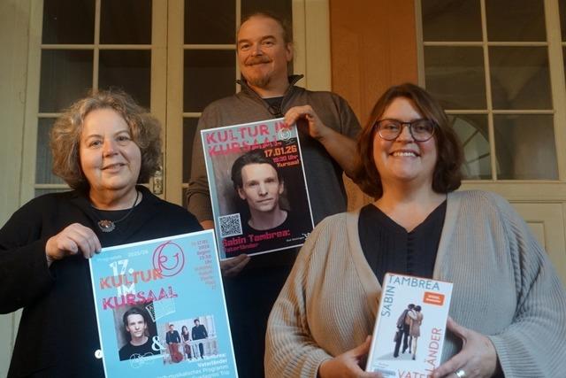 Bestsellerautor und Schauspieler Sabin Tambrea kommt im Januar nach Bad Sckingen