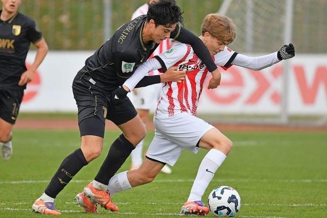 U-19-Junioren des SC Freiburg mssen zittern