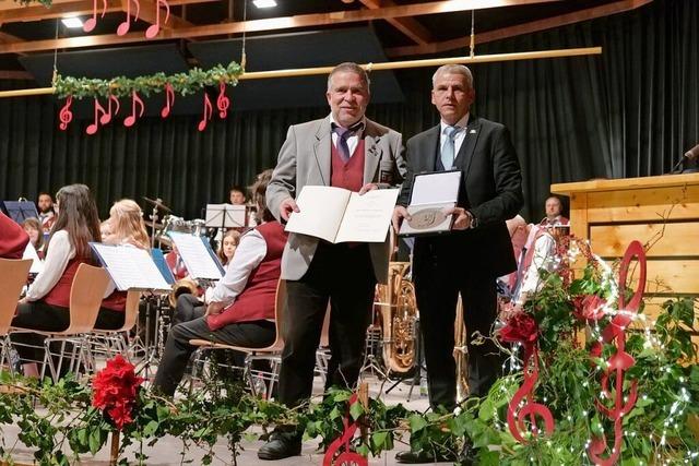 Musikverein in Wittental freut sich ber Pro-Musica-Plakette