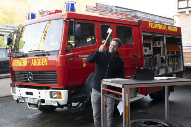 Auggen versteigert Feuerwehr-Oldtimer - 21-Jhriger schlgt zu