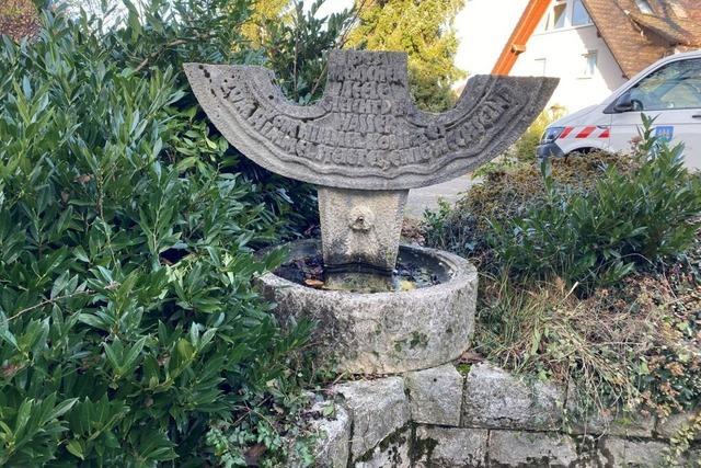 Wohin mit den Brunnen? Der Sldener Gemeinderat  erwgt neue Standorte zur Dorfverschnerung