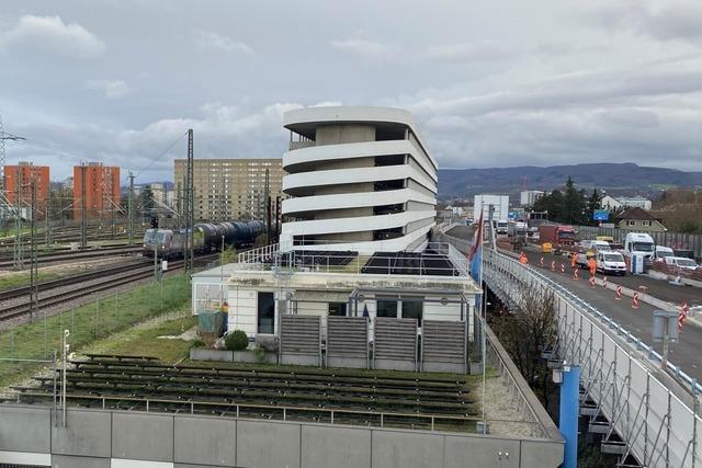 Das 2018 erffnete Roche-Parkhaus soll schon bald wieder abgerissen werden
