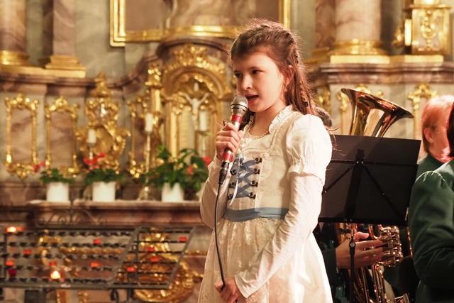 Zehnjhrige Solistin begeistert Publikum beim Kirchenkonzert der Trachtenkapelle Ettenheimmnster