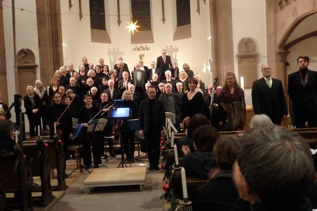 Barocke Raritten begeistern Publikum beim Konzert in der evangelischen Stadtkirche in Mllheim