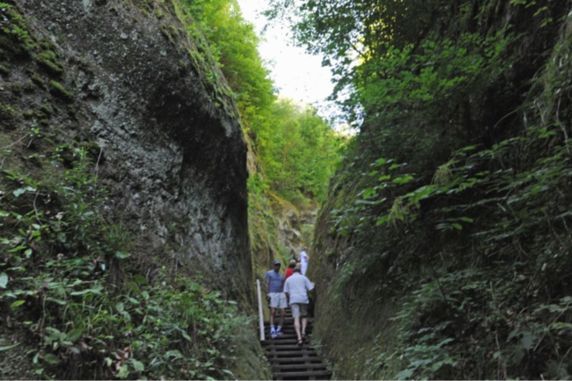 Marienschlucht am Bodensee ffnet wieder - Wanderin vor elf Jahren bei Erdrutsch verschttet