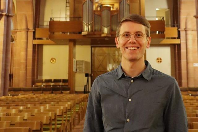 Die Zeit der Wechsel ist vorbei: Was der neue Lahrer Bezirkskantor Justus Kirstein vorhat