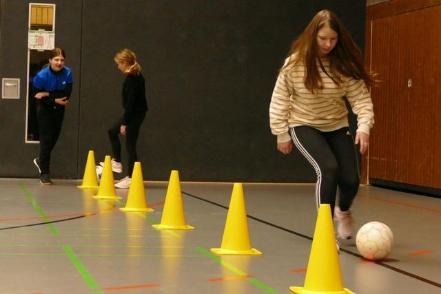 Besuch bei einem Training der inklusiven Sportgruppe TV Lahr - Frderung von Talent und Inklusion