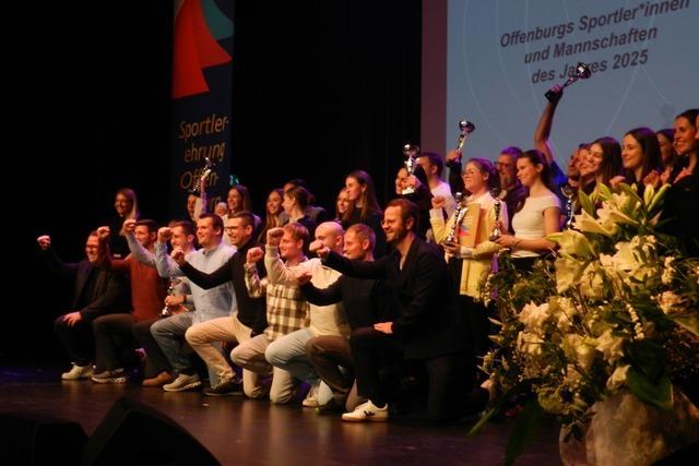 Glanzvolle Nacht des Sports: Offenburg feiert seine Athleten und das Ehrenamt