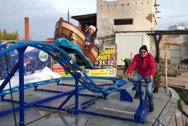 Funny World: Neue Achterbahn fhrt da, wo es im Juli gebrannt hat