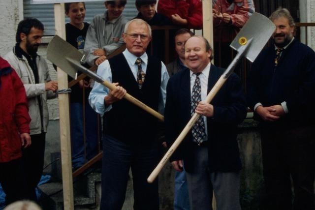 25 Jahre Dreiangel-Sanierung in Oberschopfheim: Willi Ehret blickt auf die Dauerbaustelle zurck
