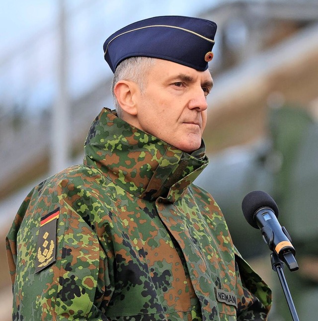 „Gänzlich neue Fähigkeit“: Luftwaffeninspekteur Holger Neumann. | Foto: Jan Woitas/dpa „Gänzlich neue Fähigkeit“: Luftwaffeninspekteur Holger Neumann. | Foto: Jan Woitas/dpa