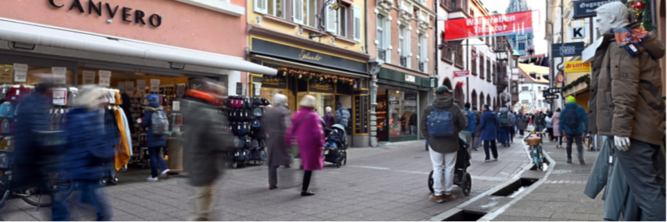 Die Rathausgasse in Freiburg wird zwei Jahre rundumerneuert
