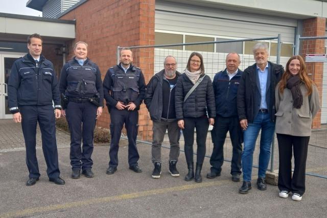 So luft der Umbau der Polizeipostens in Steinen